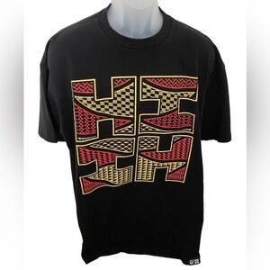 HAWAII’S FINEST Red & Yellow Logo Tee Shirt Men 2XL